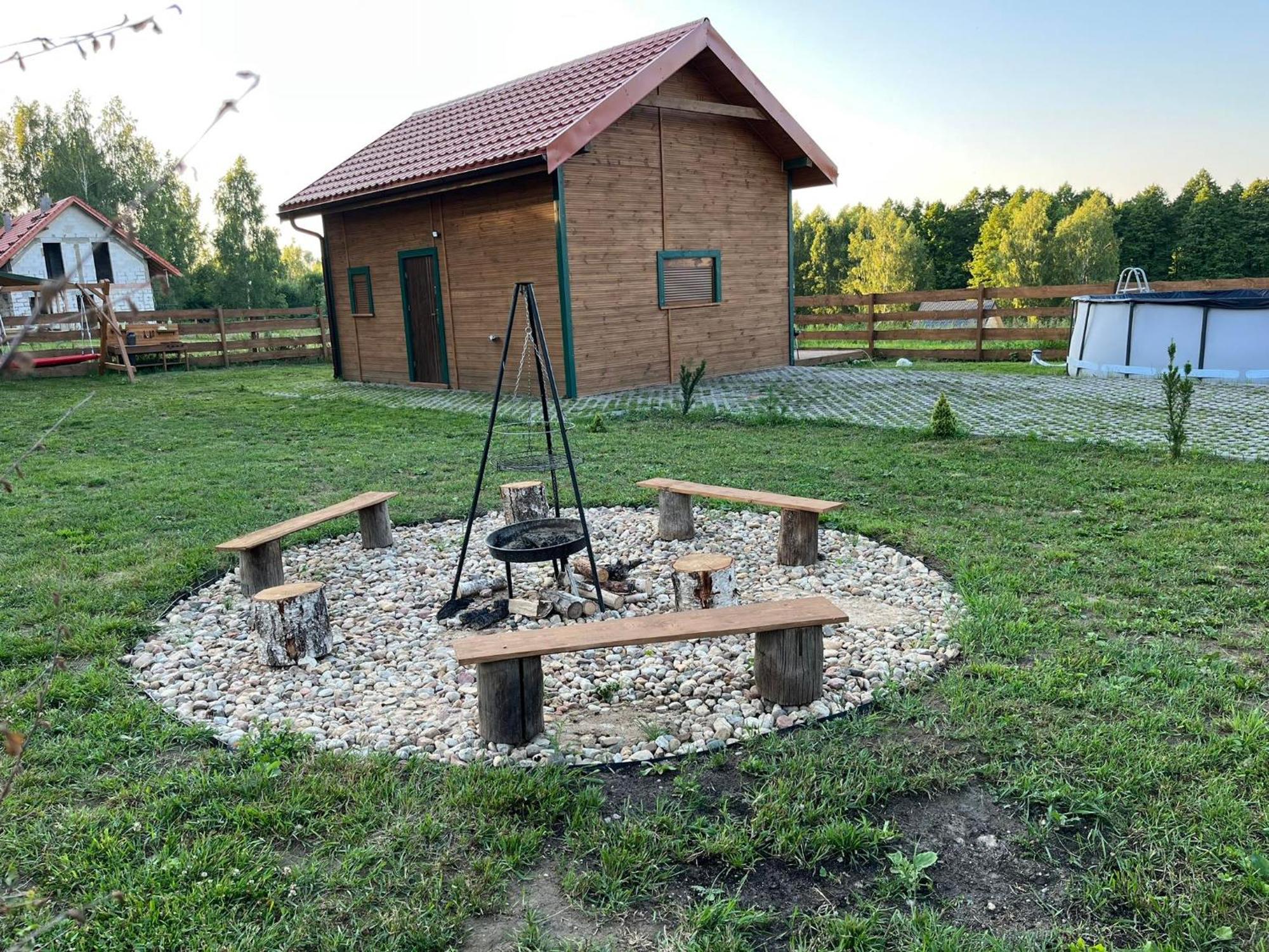 Zielona Chatka Nad Sapina ポジェズドジェ エクステリア 写真